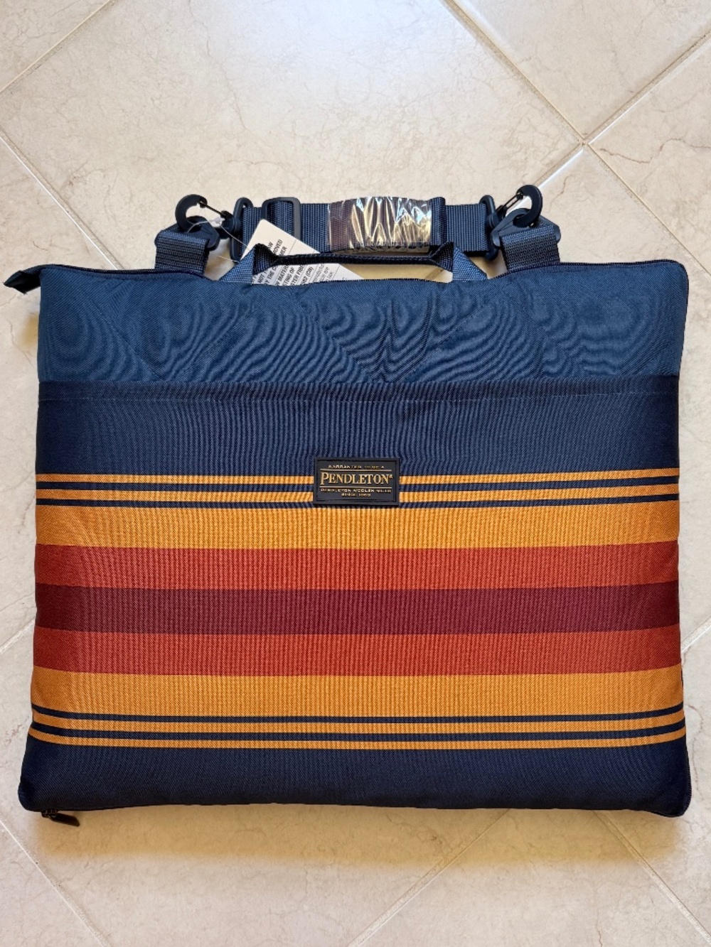 Pendleton Foldable Blanket with Carry Handle & Strap
